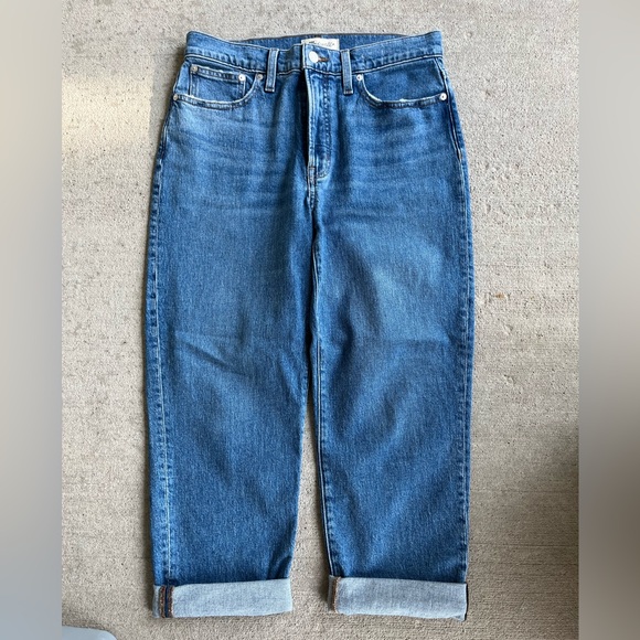 Madewell the perfect vintage straight jean 29P blue jean denim pants NWOT